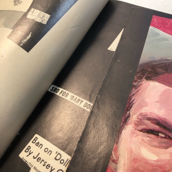 Screen Legends May 1965 James Dean Carroll Baker Fan Magazine Poster Vintage - Picture 14 of 16